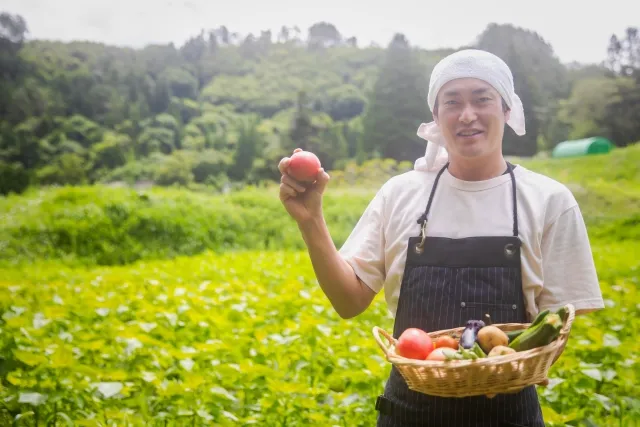 ひだまり農場の農家さん